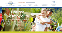 Desktop Screenshot of horizoncosmopolite.com